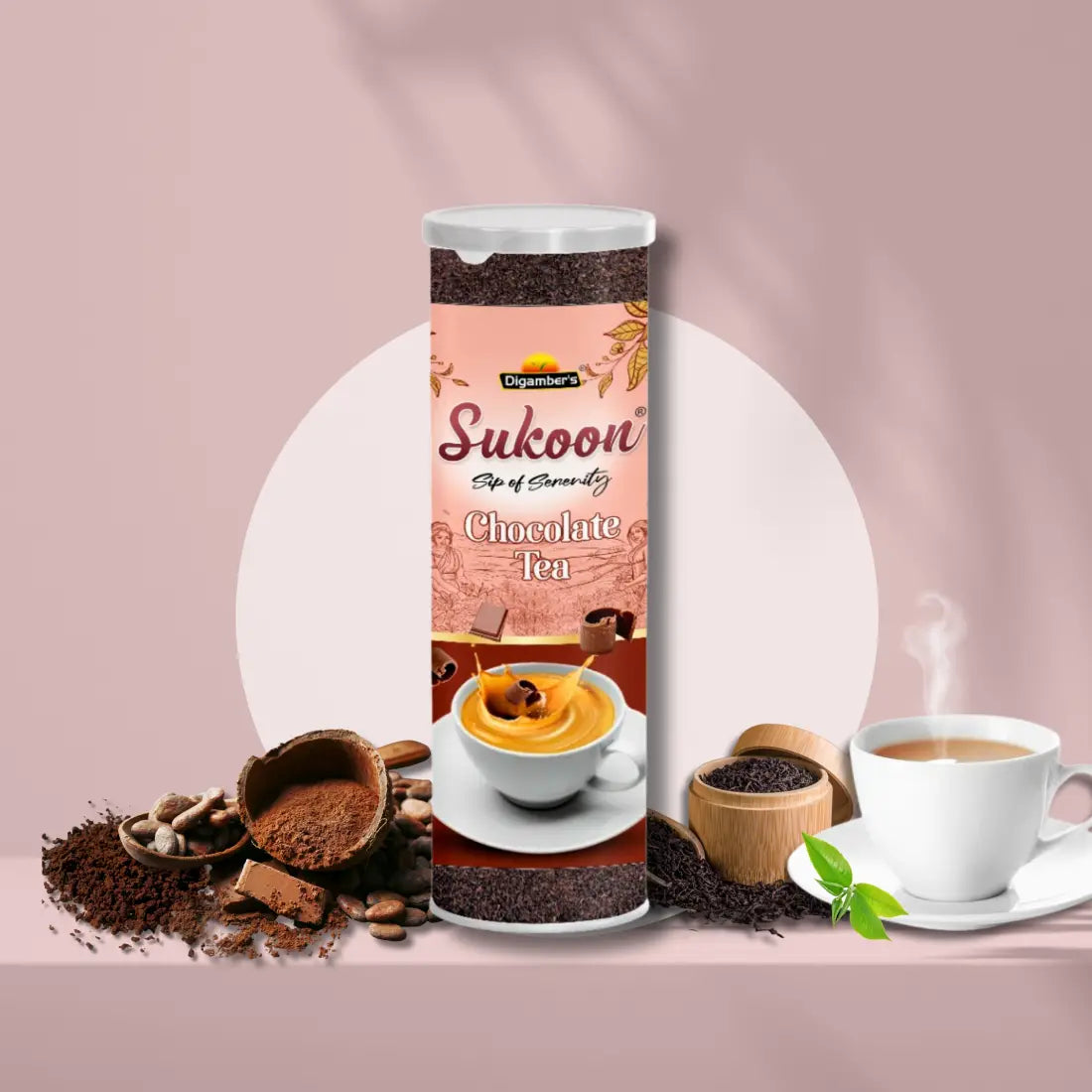 Sukoon Premium Chocolate Tea- 125gm