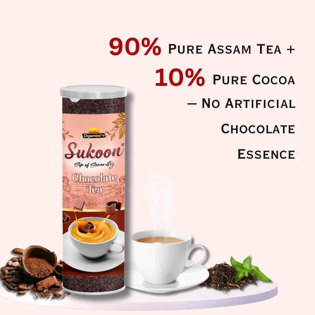 Sukoon Premium Chocolate Tea- 125gm