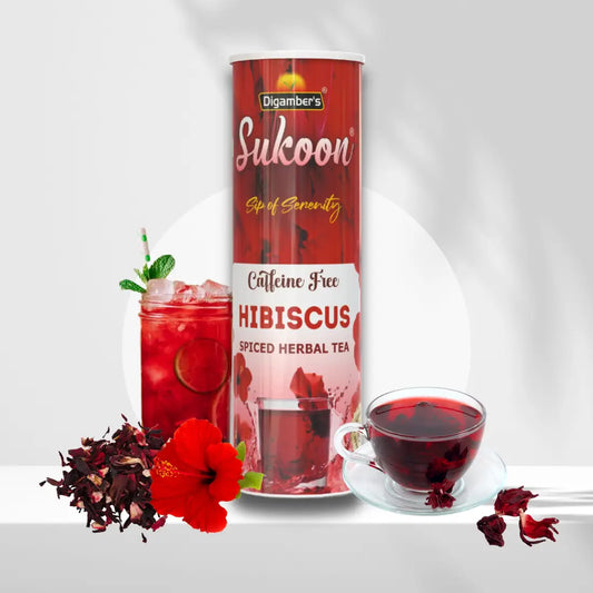 Sukoon Hibiscus Spice Herbal Tea- 100gm