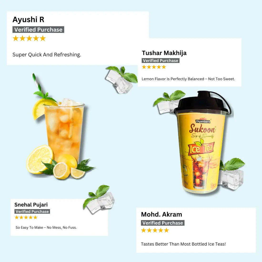 Sukoon Lemon Ice Tea- 200gm