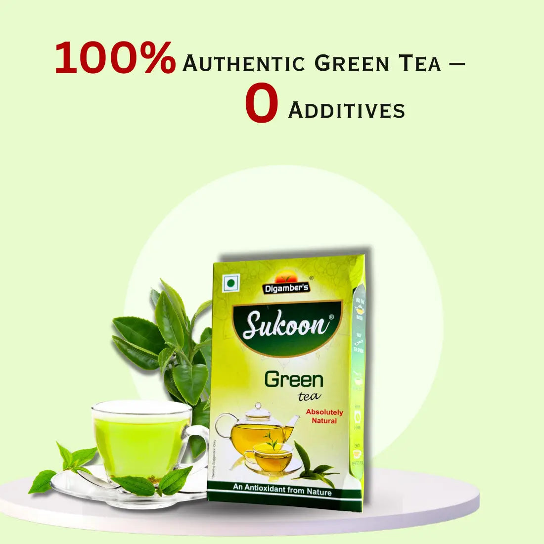 Sukoon Plain Green Tea