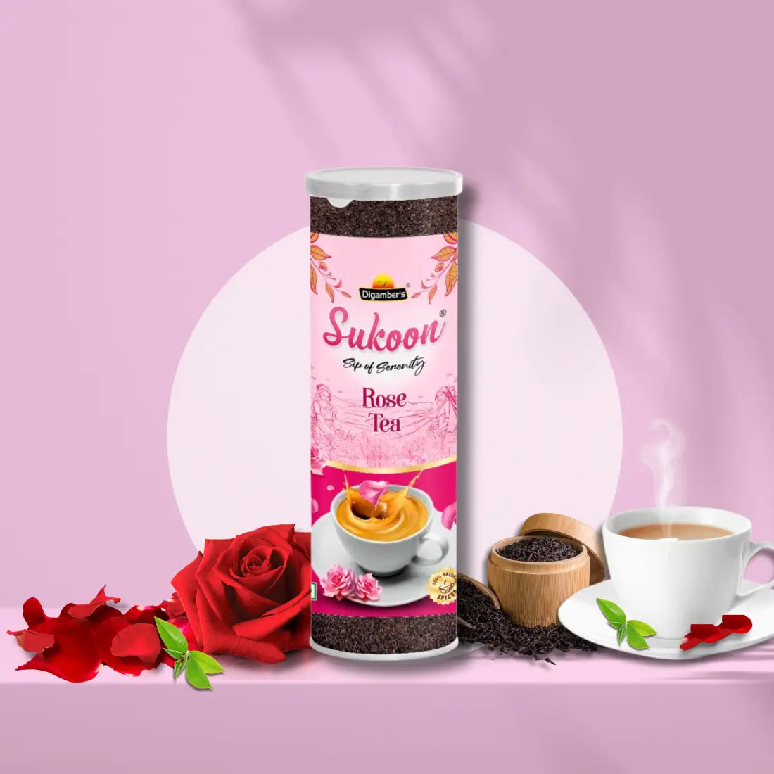 Sukoon Premium Rose Tea- 125gm