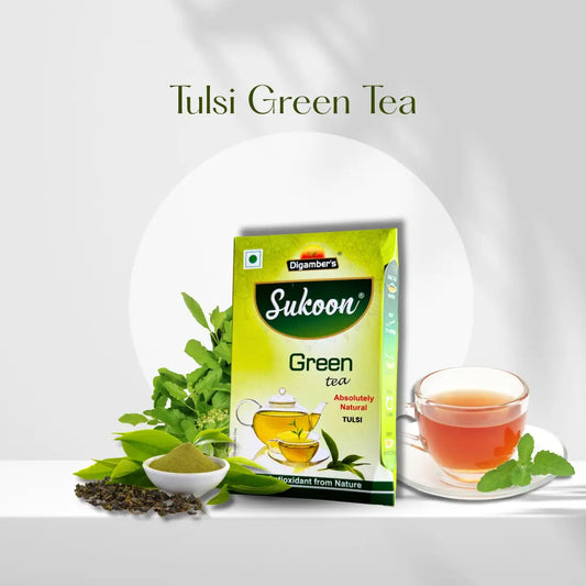 Sukoon Tulsi Green Tea