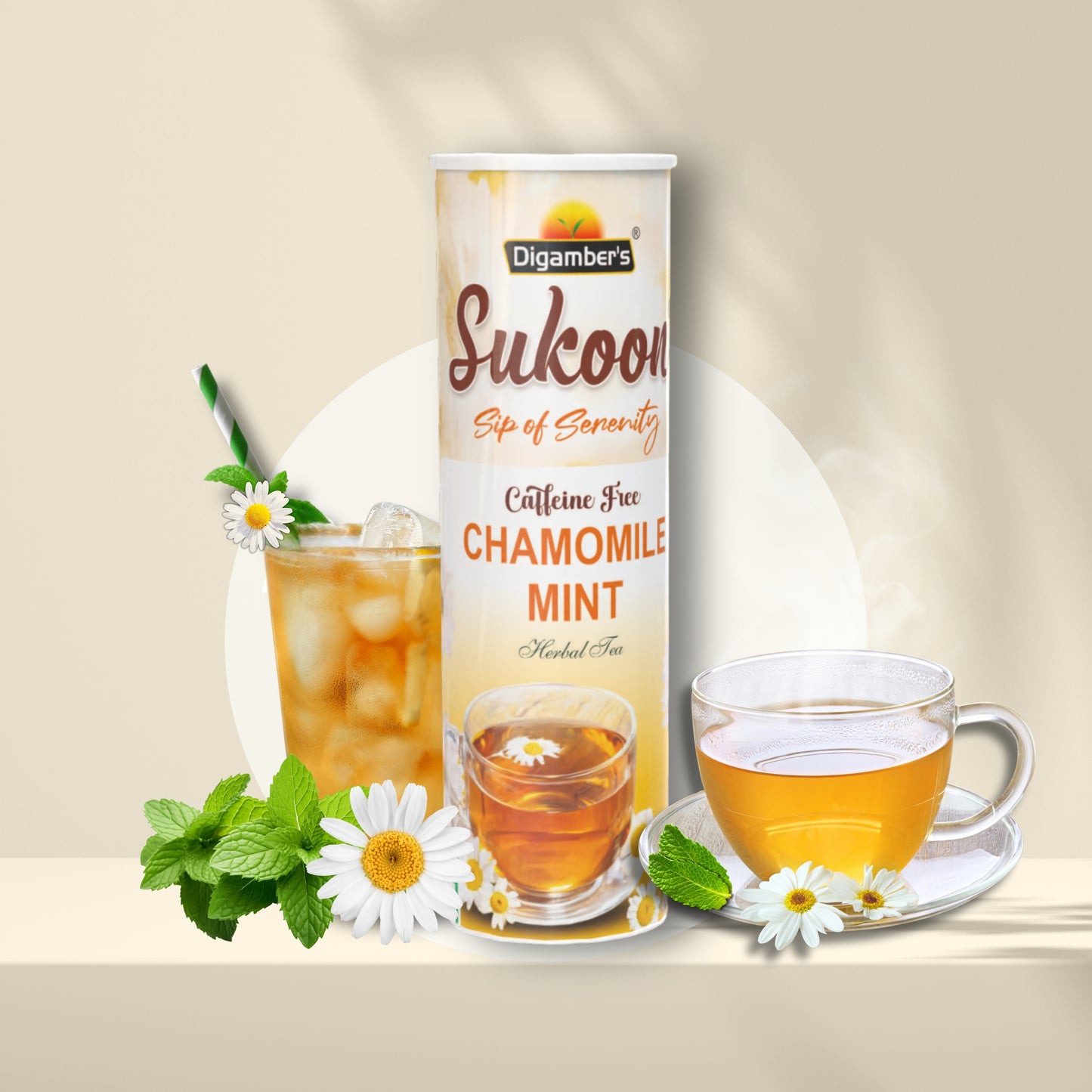Sukoon Chamomile Mint Tea- 40gm