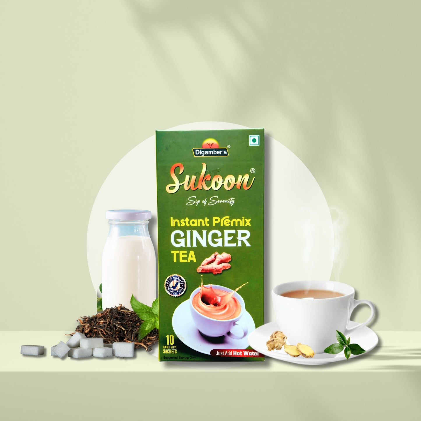 Sukoon Ginger Instant Tea