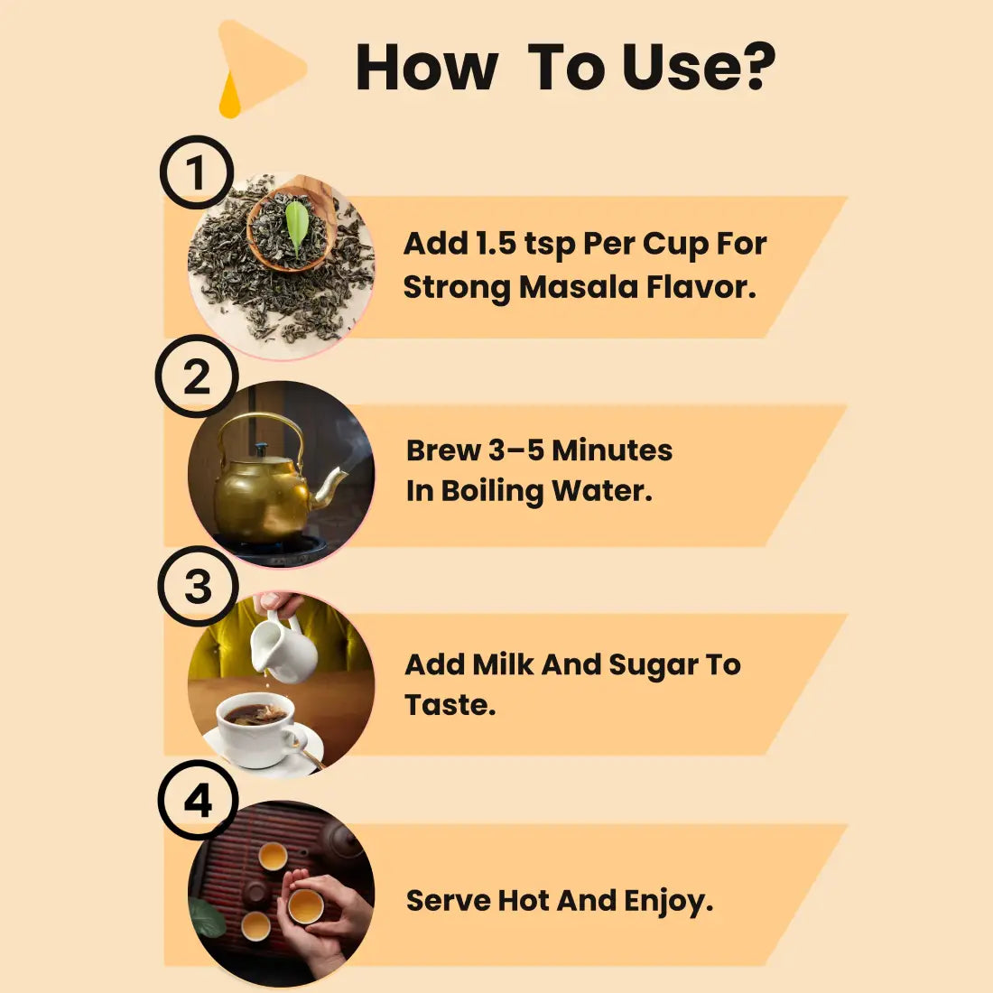 Sukoon Premium Masala Tea- 125gm