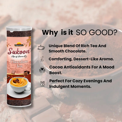 Sukoon Premium Chocolate Tea- 125gm