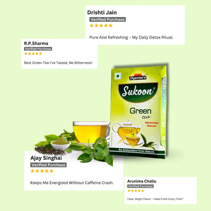 Sukoon Plain Green Tea