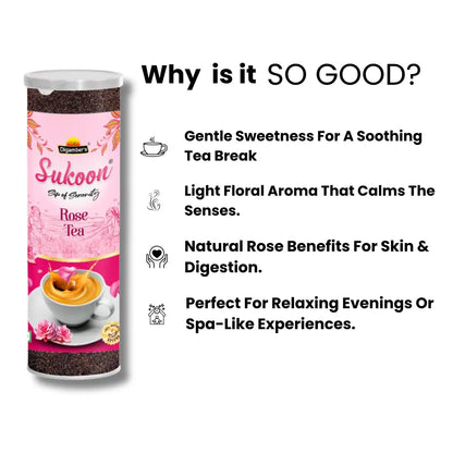 Sukoon Premium Rose Tea- 125gm