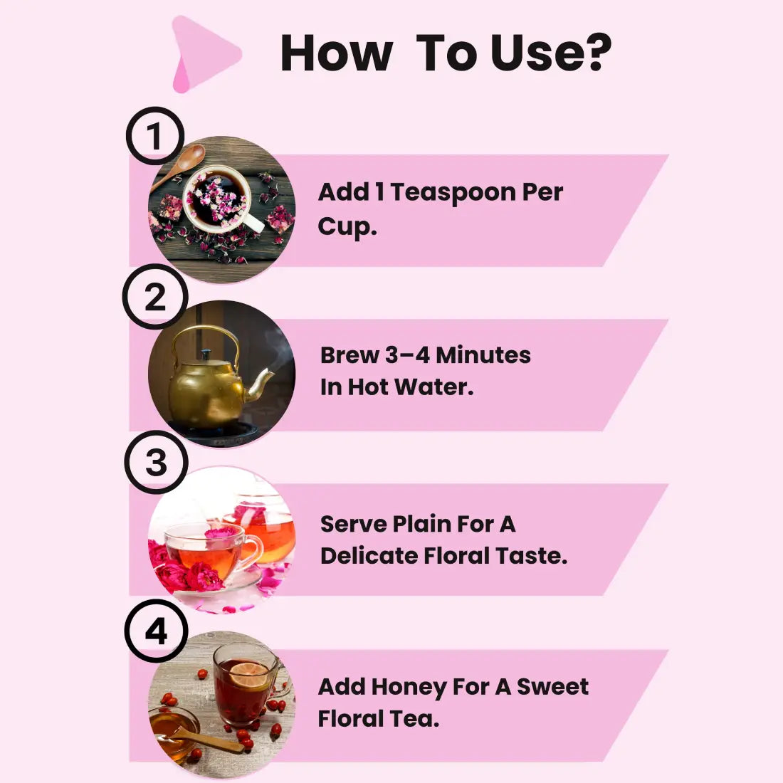 Sukoon Premium Rose Tea- 125gm