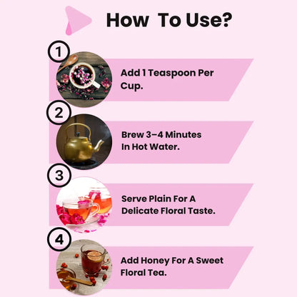 Sukoon Premium Rose Tea- 125gm