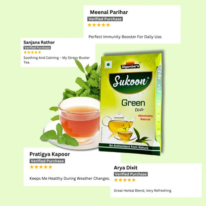Sukoon Tulsi Green Tea